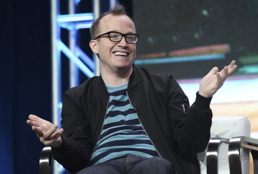 Comedian Chris Gethard loves stripes and strangers.