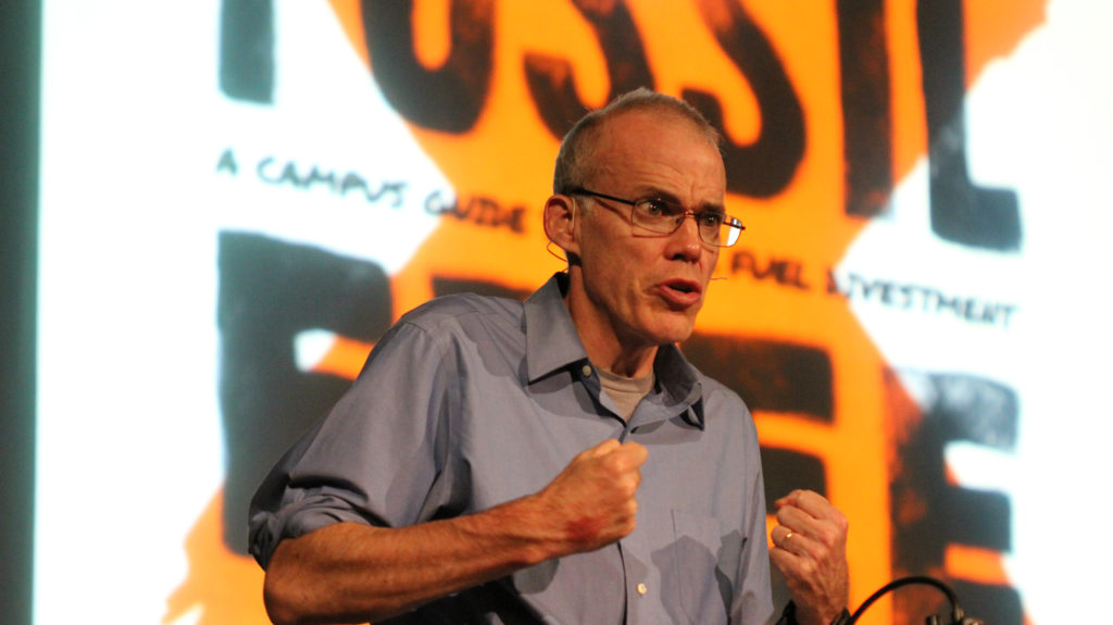 Environmentalist Bill McKibben wrote a novel about Vermont so he'd be less homesick on the road. 